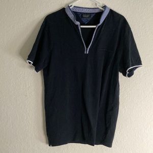 Navy Zara Mens Shirt